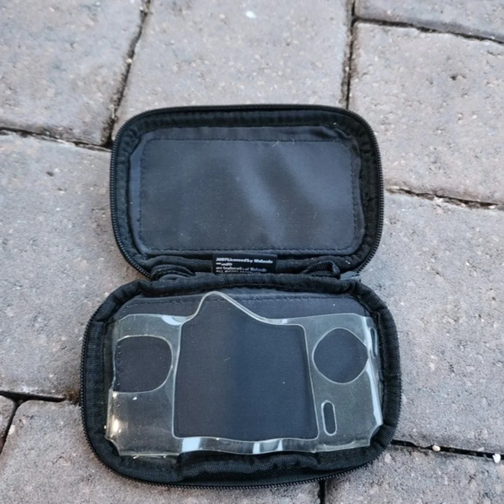 Nintendo DS Lite Blue Black Nylon Carrying Case Pouch A.L.S. Industries 2007